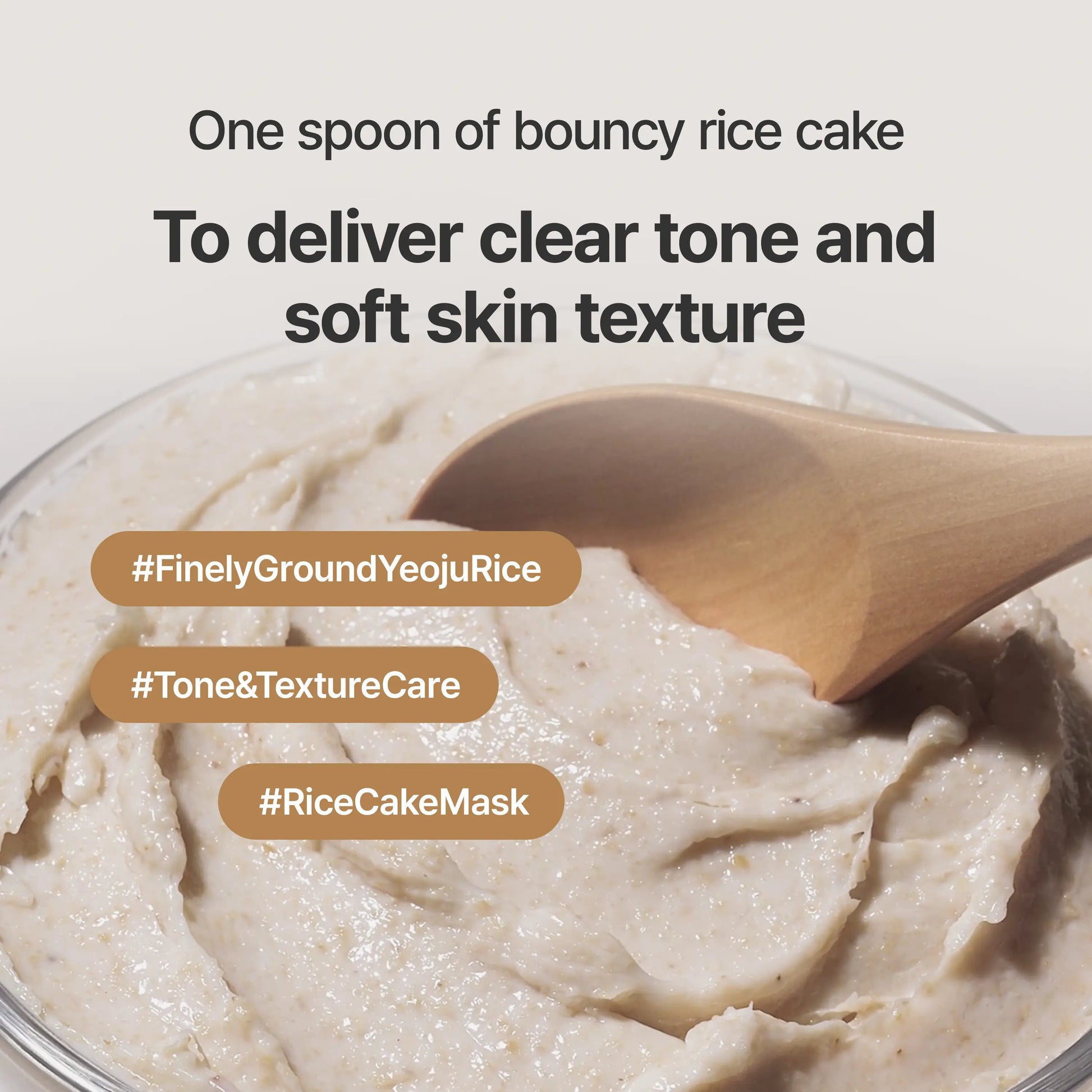 I'M from Rice Mask, Gentle Exfoliating & Hydrating Wash-Off Face Mask with Rice Powder for Glass Skin, Suitable for Sensitive Skin, 2.37 Fl Oz, Exfoliate, Organic, Moisture, Nourishing, Hypoallergenic Face Scrubs & Peels